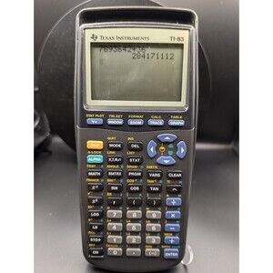 Texas Instruments TI‑83 Graphing Calculator – Tested, Works, 1996 Taiwan